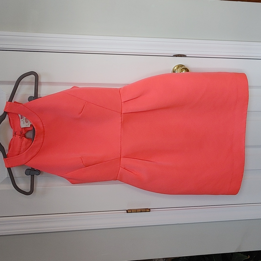 Kate Spade Coral Cocktail Dress